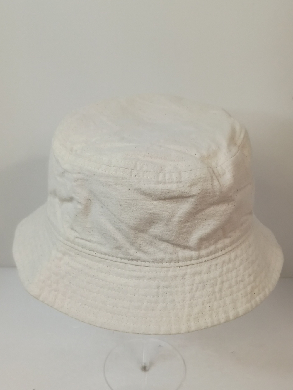 Madewell White Cotton Bucket Hat Women's Small Medium